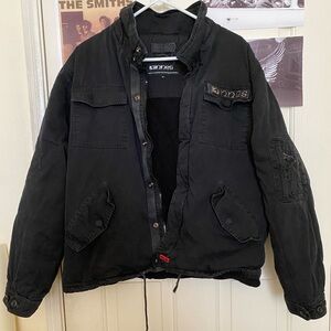 Vintage Innes Black Skater Utility Jacket